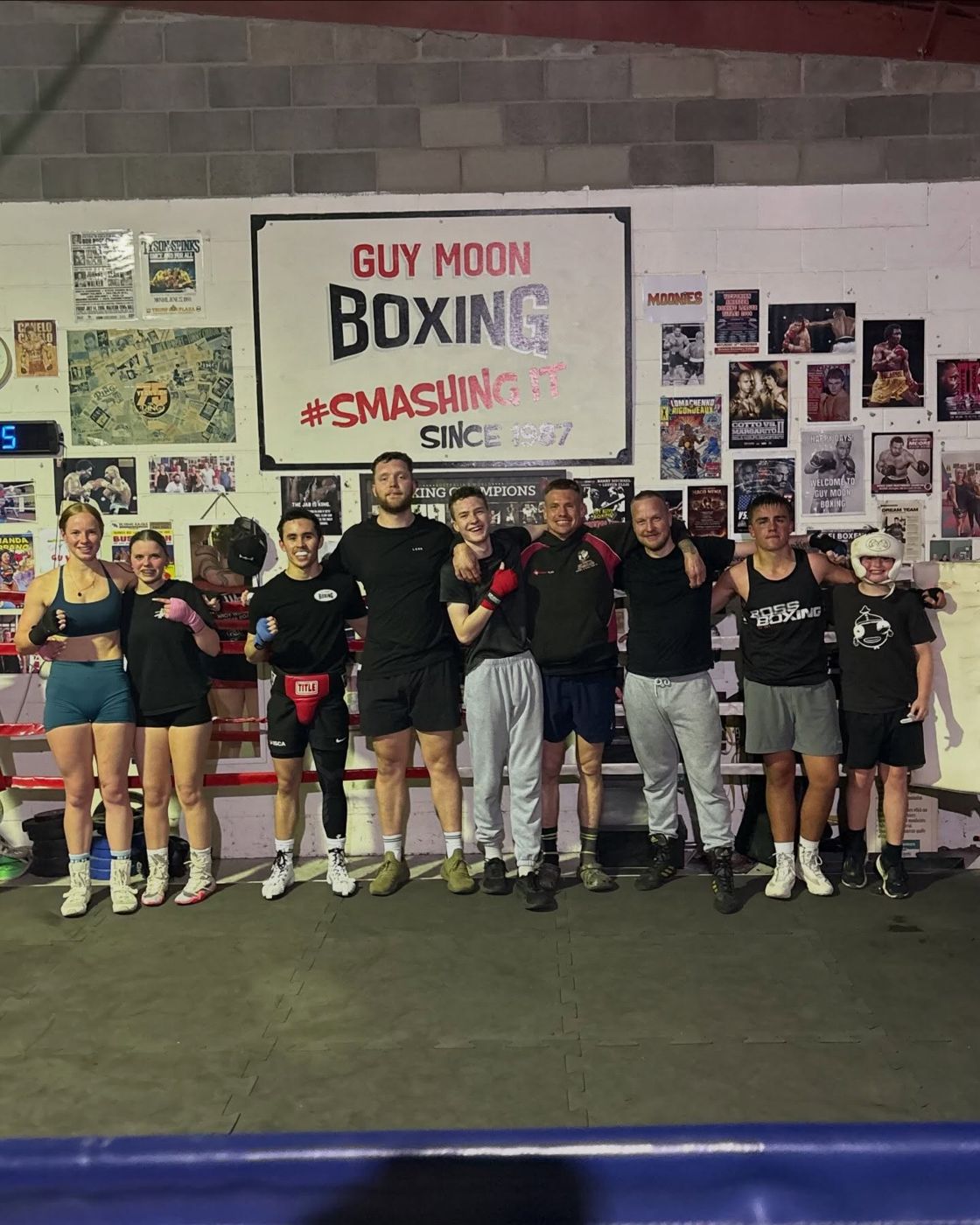 Guy Moon Boxing team member